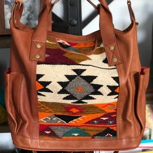 SOLD****Nena & Co. Morocco lamb leather southwest